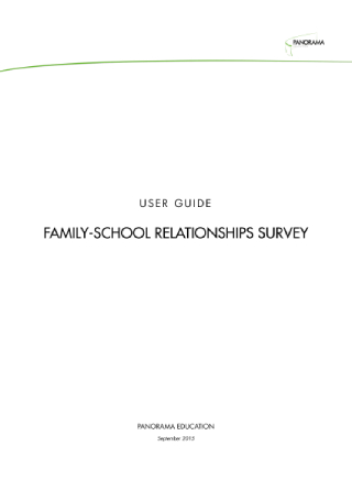 Family School Relationship Survey