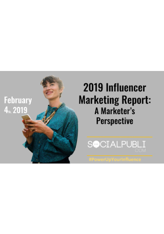 Influencer Marketing Report