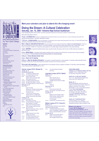 Cultural Celebration Event Flyer