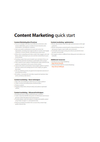 Basic Content Marketing