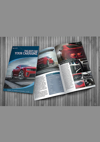 Car Presentation Brochure