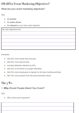 26+ FREE Event Marketing Plan Samples to Download