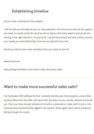 Sales Call Logs Template