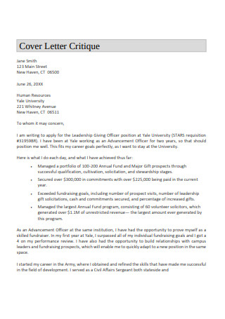 Sample Cover Letters for Marketing Employees