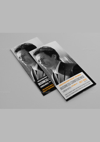 Trifold Business Conference Brochure