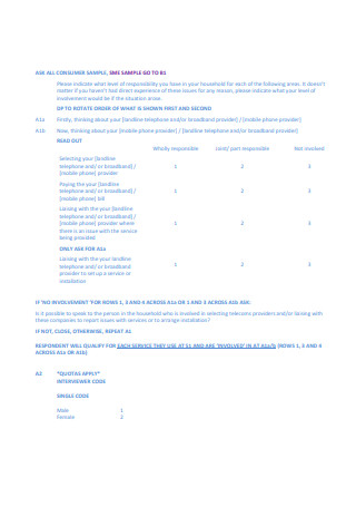 Auto Compensation Research Questionnaire