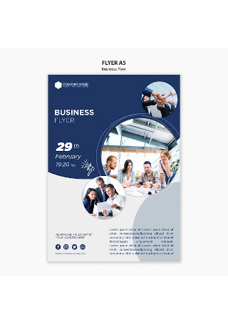 business flyer sample1