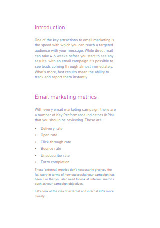 Business to Business Email Marketing