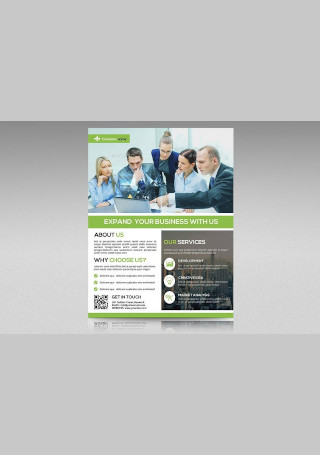 Creative Business Flyer in Vector EPS