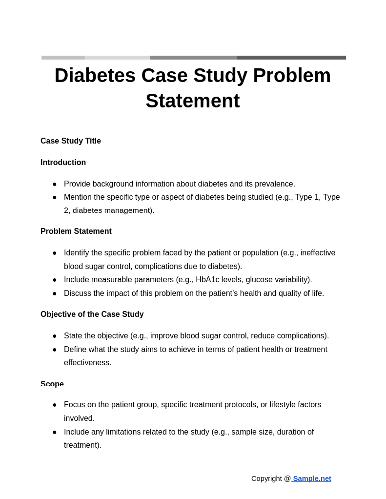 Diabetes Case Study Problem Statement Google Docs 10 28 2024 11 19 AM