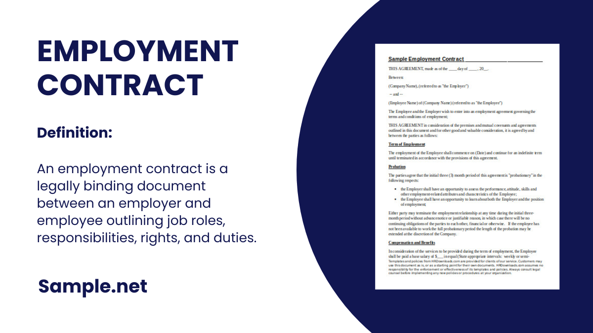 employment contract