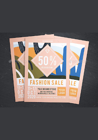 Fancy Fashion Sale Flyer