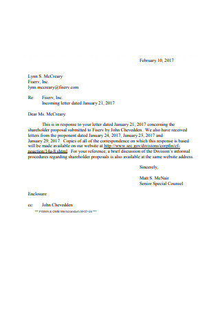 Formal Email Resignation Letter1