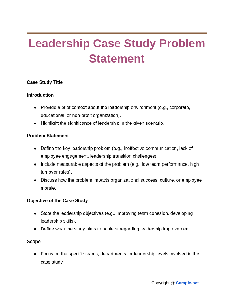 Leadership Case Study Problem Statement Google Docs 10 28 2024 11 21 AM