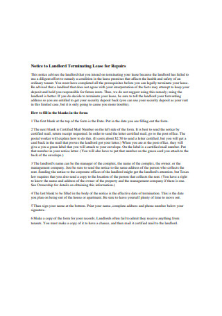 Breaking Lease Agreement Letter from images.sample.net