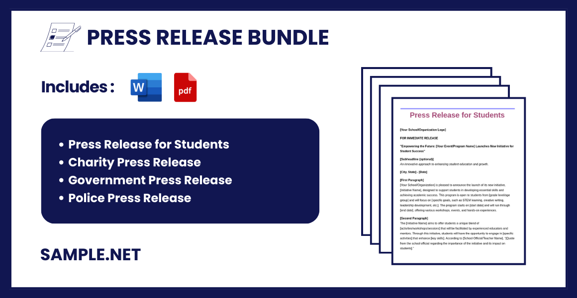 press release bundle