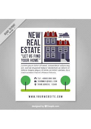 real estate brochure sample