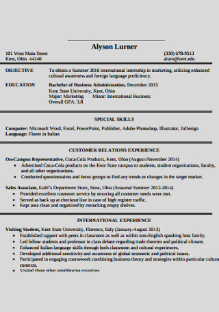 Sample Executive Sales Letter