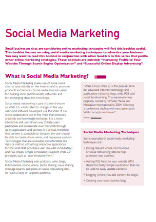 Standard Social Media Marketing 