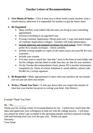 Sample Thank You Letter For Letter Of Recommendation from images.sample.net