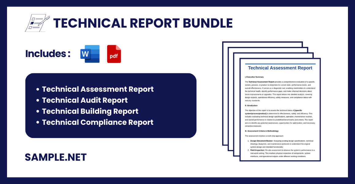 technical report bundle