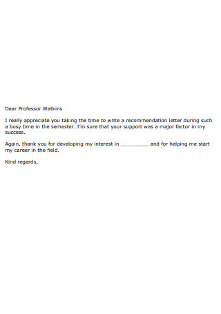 Recommendation Letter From Professor from images.sample.net