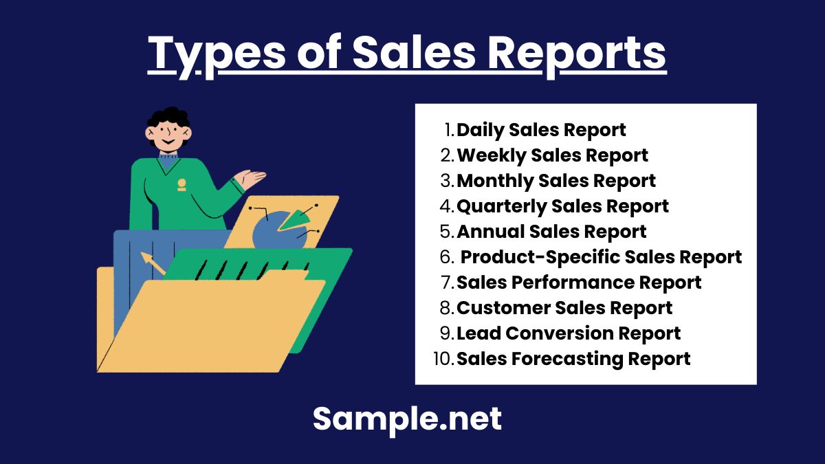 Types of Sales Reports