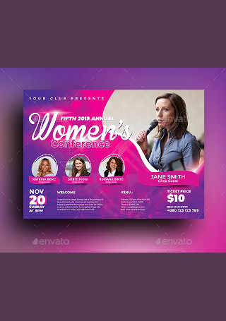 Women Conference Flyer