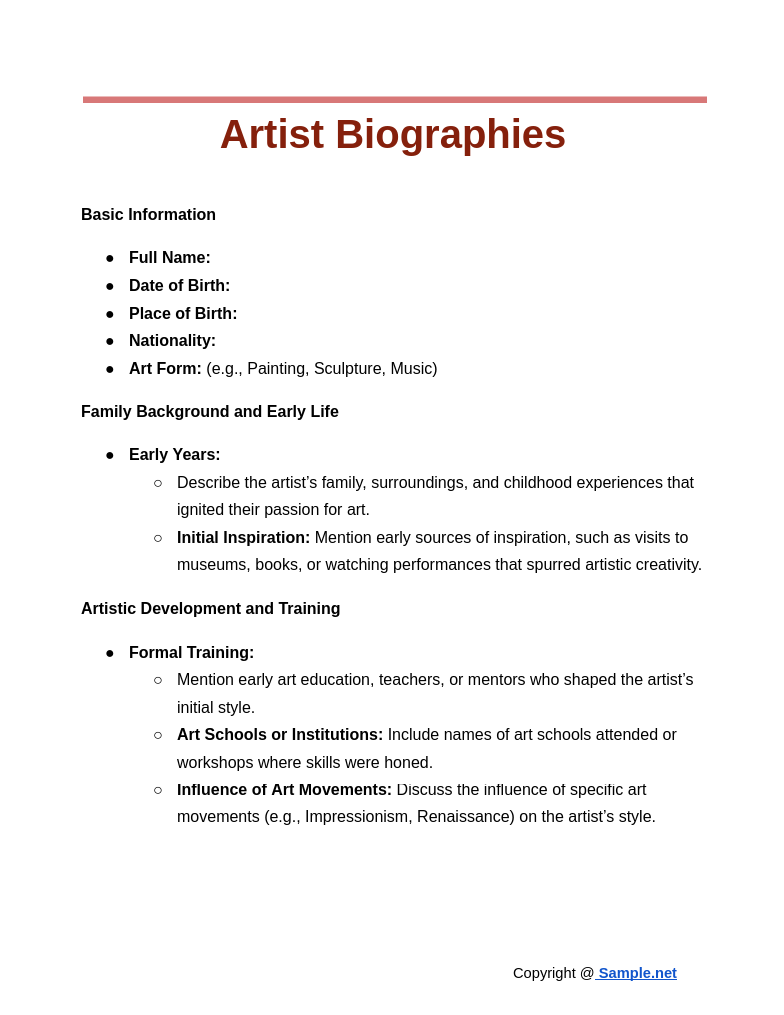 Artist Biographies Google Docs 10 21 2024 10 59 AM