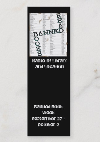 Banned Book Week Mini Bookmark