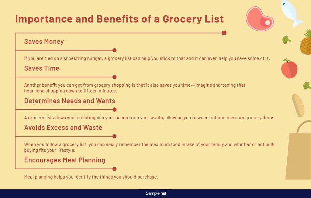 Grocery List Meal Planner sample.net 01