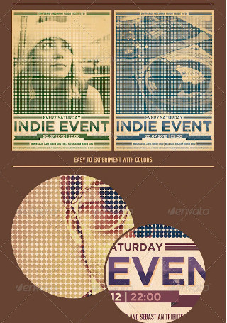 Indie Event Flyer Poster
