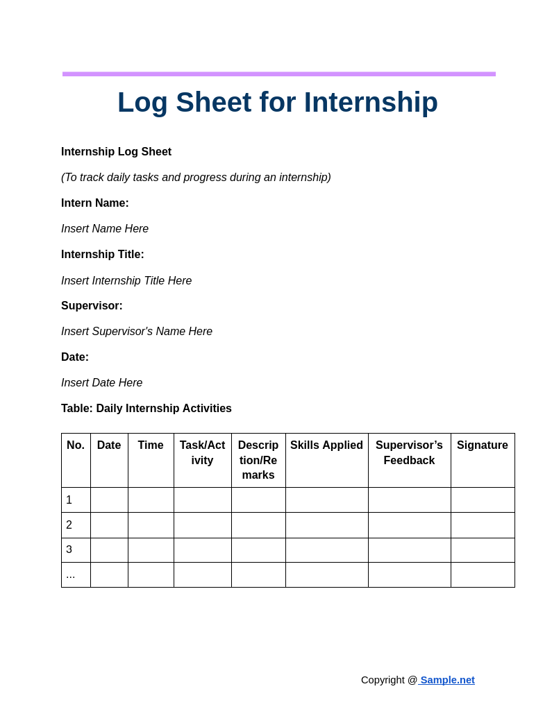 Log Sheet for Internship Google Docs 10 24 2024 11 07 AM