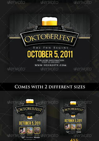 Oktoberfest Event Flyer Template
