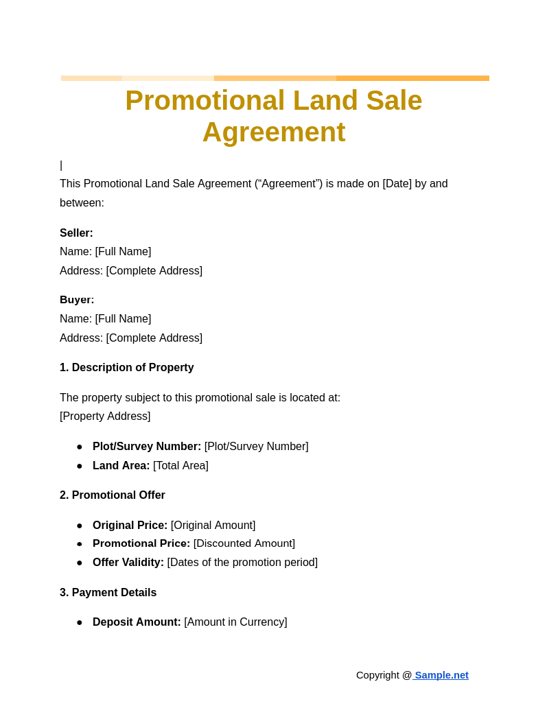 Promotional Land Sale Agreement Google Docs 10 24 2024 11 03 AM