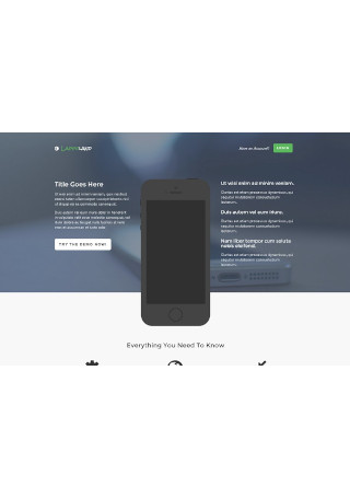 App Landing Pages