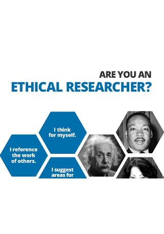 Ethical Research Poster Design