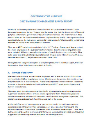 Government Employee Engagement Survey