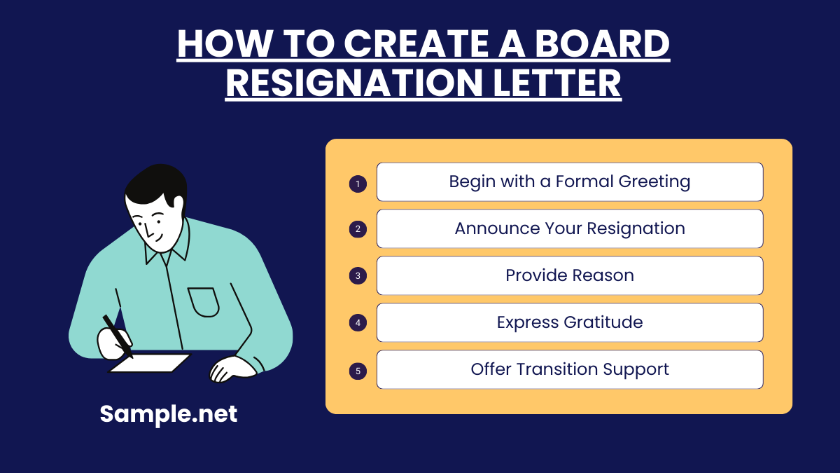 How to Create a Board Resignation Letter