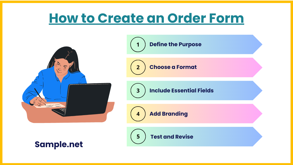 How to Create an Order Form