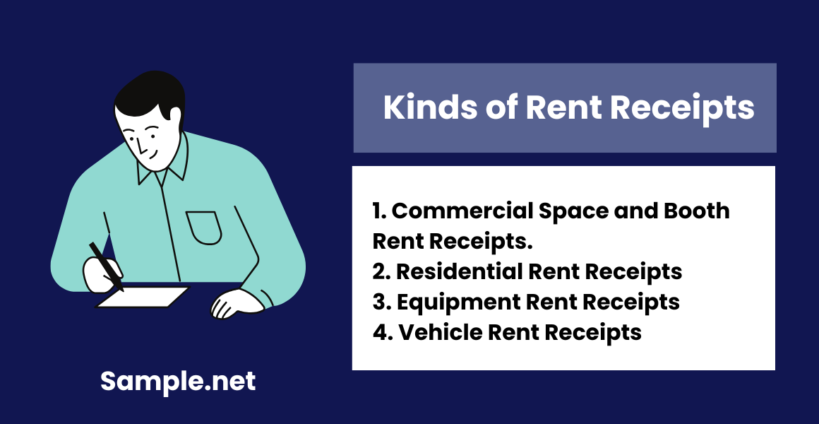 Kinds of Rent Receipts