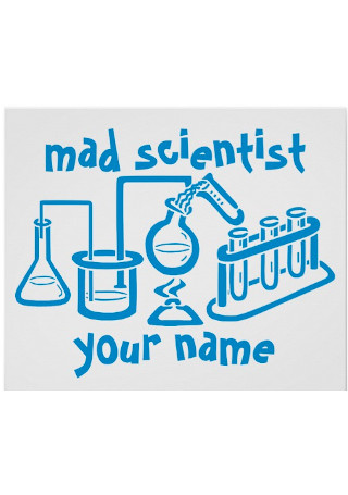 Mad Scientist Poster