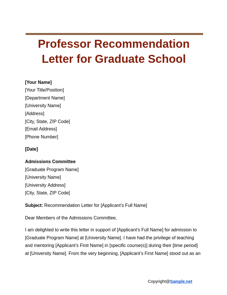 Professor Recommendation Letter for Graduate School Google Docs 11 19 2024 04 36 PM