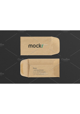 Envelope Business Card Mockup PSD