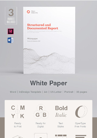 Graphic White Paper Template