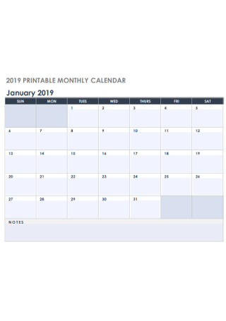 48 sample printable calendars in pdf ms word excel