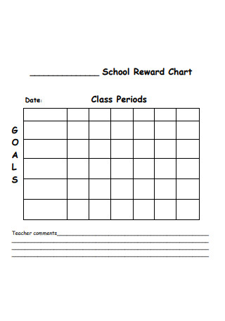 School Reward Chart Format