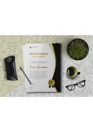 Simple Award Certificate