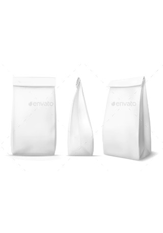 White Paper Food Bag