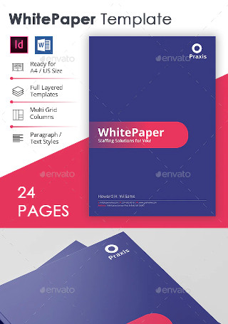 White Paper Page Template